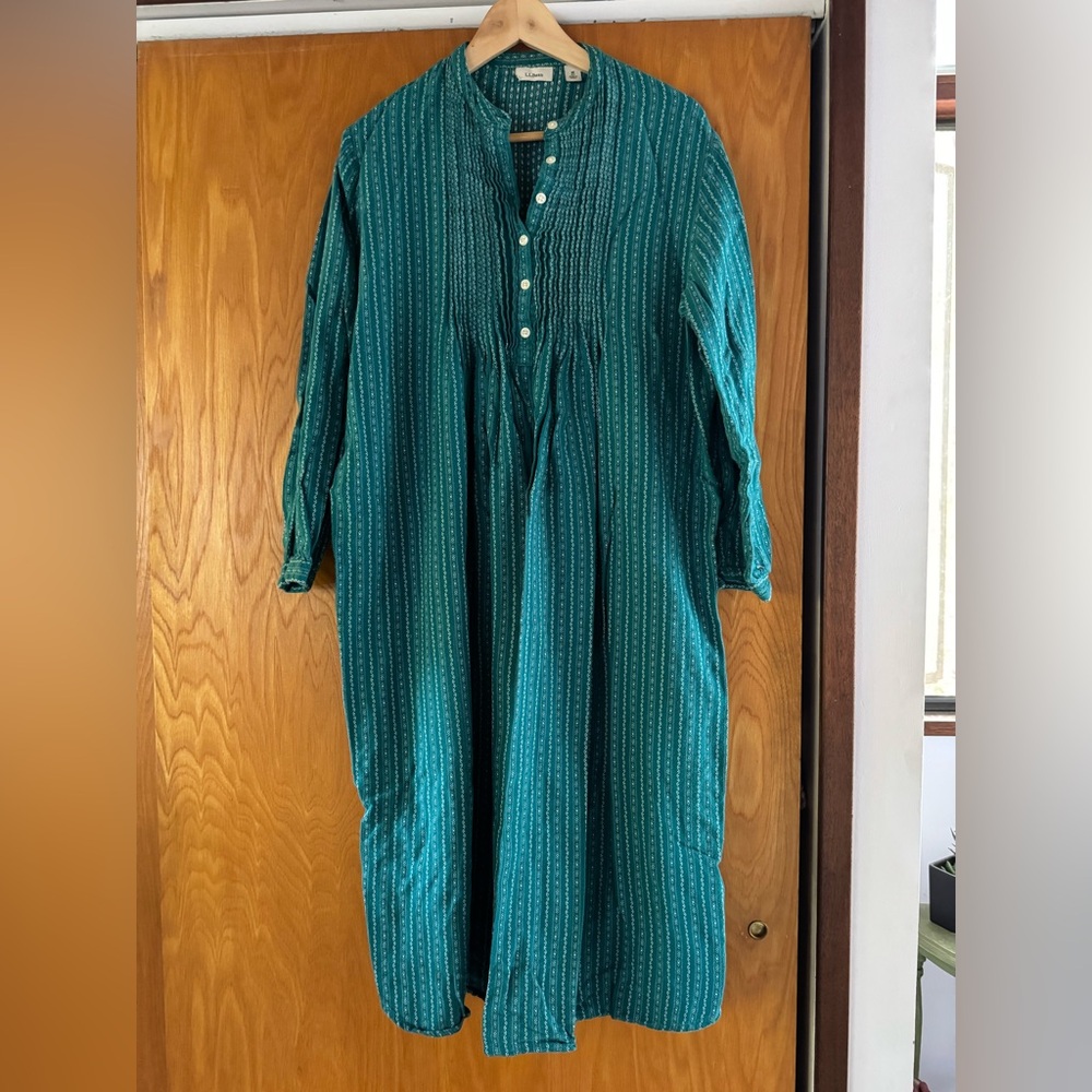 Vintage LL Bean flannel nightgown